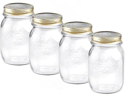 Bormioli Rocco Quattro Stagioni glass, 0.50 litres // 483 ml, set of 4.