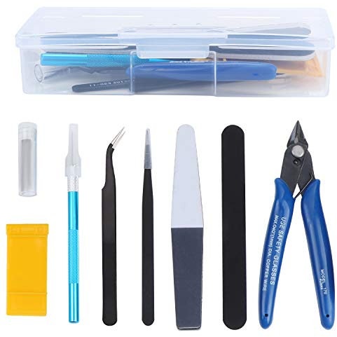 9PCS Gundam Model Tools Reparaturset für Bastelsets für den einfachen Modellbau für Anfänger und Fortgeschrittene