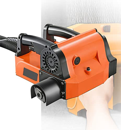XNZJHPP Electric Wall Planing Machine Wall Chaser,Concrete Shovel Machine w/Vacuum Hose 4000 RMP/min Putty Wall Scraper Planner
