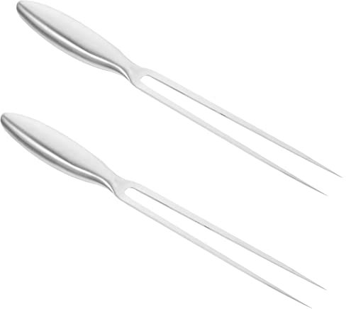 PHENOFICE Tenedor De Inoxidable Utensilios Para Trinchar y Para Asados y Cocinas
