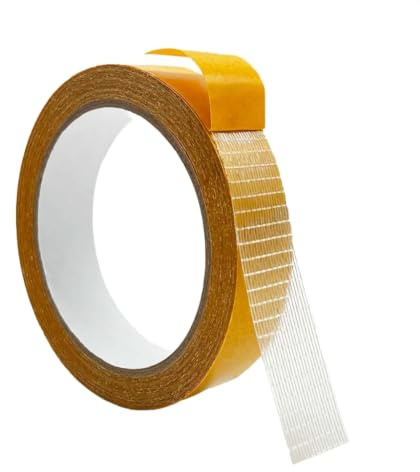 Bande Collante pour Ourlet 2,5cm x 10m, Ruban Rideau Sans pour Couture