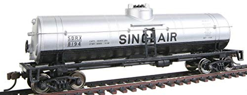 Walthers Trainline 40' Tank Car with Metal Wheels Ready to Run - Sinclair Oil