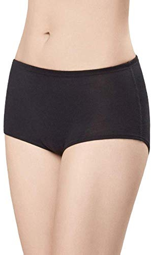 UTENOS 100% Laine Merinos Culotte Femme (Noir, S)