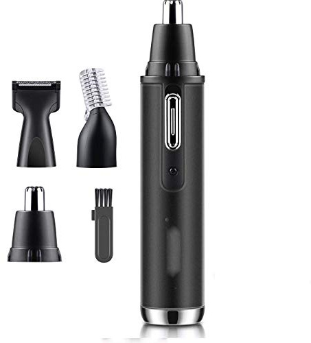 Taglia Peli Naso E Orecchie Ricaricabile Professionale Elettrico, Tagliapeli Naso E Orecchie Elettrico Usb Donna, Regolabarba Uomo Tagliacapelli Naso/Orecchie, Naso Capelli Trimmer Impermeabile