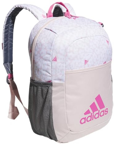 adidas Ready Backpack, Fluid Floral Sandy Pink/Pulse Magenta Pink, talla única, mochila Ready, Fluido Floral Sandy Pink/Pulse Magenta Pink, One Size, Mochila lista
