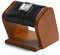 Oirlv Supporto Per Orologio Semplice In Legno Massiccio, Supporto Per Orologio Rimovibile, Supporto Per Orologio Da Uomo, Supporto Per Orologio In Legno,Conservazione Dell'Orologio(Nero)