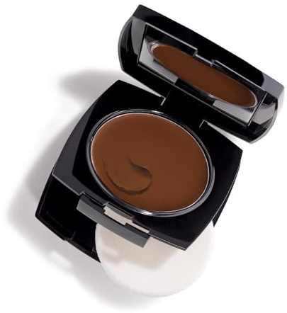 Avon Cream To Powder 3-in-1 Foundation, Concealer and Powder, Long Lasting Foundation Compact, Natural Looking Base that Lasts, SPF 15, 520P, Rich Sienna