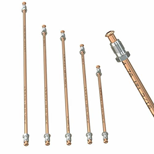 AUPROTEC Bremsleitung Ø 4,75 mm Kupfer/Kunifer mit ABE einbaufertig Bördel (F) 150mm - 3050mm Auswahl: (Länge 450 mm Bördel F Standard)