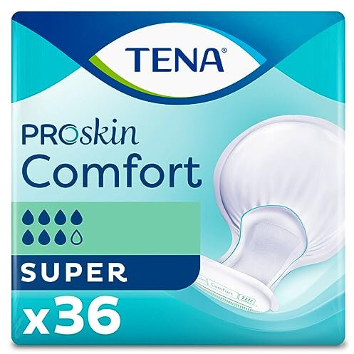 Tena - Tena Proskin Comfort Super Incontinence Pad - 36 Pieces
