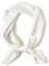 SHUBEIEUMI Hijab para Mujeres, Pañuelo Cuadrado para el Cuello, Bufanda y Fulares Panuelos, Pañuelo de Bolsillo, 70x70cm-Blanco