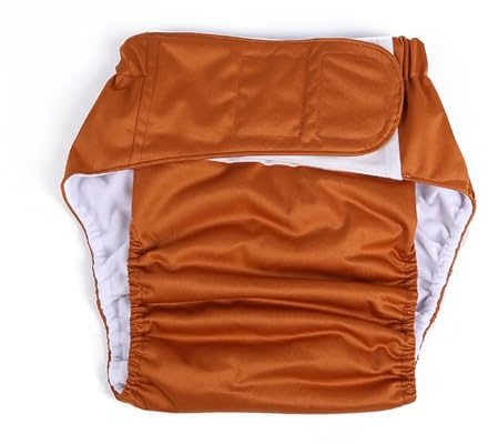 SH-RuiDu Pañal de tela para adultos, reutilizable, impermeable, a prueba de fugas, absorbe la humedad, pantalón grande para ancianos, incontinencia urinaria, incontinencia por discapacidad