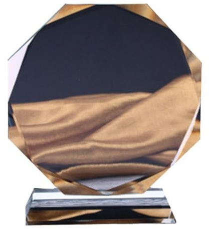 Kznifmk Trofeo di Vetro di Trofeo di Vergine Medaglia di Laurea Ornamenti Commemorativi Azienda Azienda