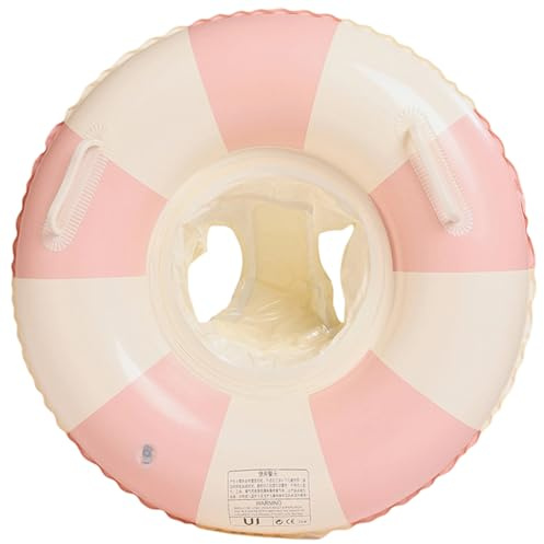Baby Swimming Float,Fun Water Toys Accessories,Toddlers Pool Float with Safety Seat and Handle,Swimming Pool Toys for Children Aged 1-5,For Infant Swim Training Aged 6-36 Months (pink)