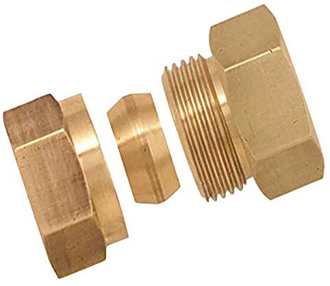 Boutté 3117403 Raccord bicône laiton femelle 15x21 Tube Ø14