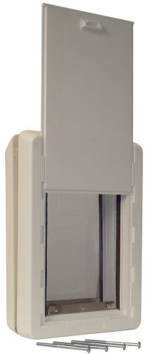 IDEAL PET PRODUCTS Since 1979 Perfect Pet The All-Weather Energy Efficient Dog Door, Medium, 7.25 x 13 Flap Size