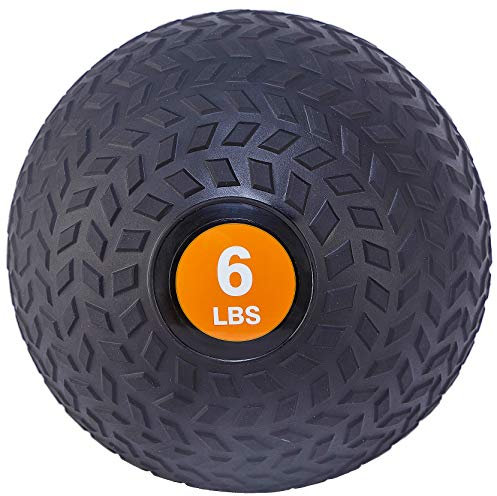 Fitvids Workout Übung Fitness gewichteter Medizinball, Wandball und Slam Ball, Slam Ball, 2,7 kg