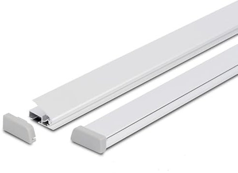 Generisch Alu Posterschiene Posterleiste Klapprahmen Klemmschiene Plakathalter (Breite: 60 cm)