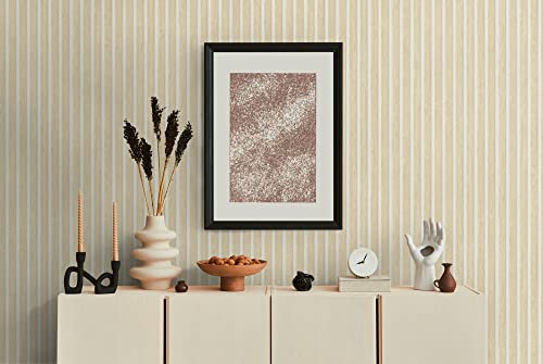 TAPETE LIVING Vliestapete Holzoptik 3d Vlies Tapete Holzpaneele Beige Weiß skandinavische Paneele Moderne Lamellenwand