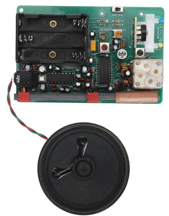 Módulo Transmisor de Radio FM, Sonido Estéreo Módulo de Radio para Soldar Am FM, Amplia Distancia de Transmisión Módulo de Radio FM Digital para Micrófono Audio Soldadura
