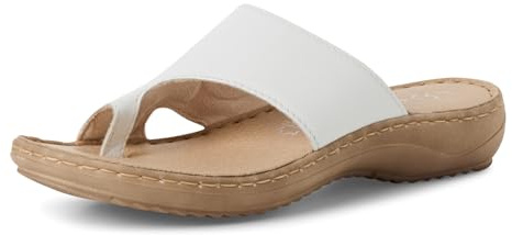 MARCO TOZZI Sandale 2-27900-44, Donna, White, 38 EU
