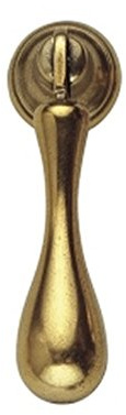 Le Fabric Pomolo Pendente Per Mobile In Ottone Antico 18 X 63 mm