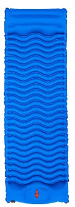 Schnell aufblasbare Camping-Isomatte, faltbar, ultraleichte Luftmatratze im Freien, Bettmatratze mit Kissen, Wandern, Tourismus, Strandkissen (Color : C, Size : 190x60cm)
