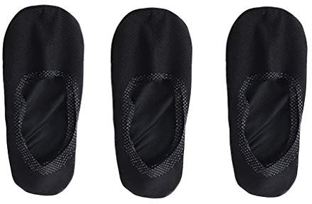 vejtmcc Socken weiche, rutschfeste Kleidung Seide dünne Eissport-Baumwolle Eisseide atmungsaktive Herrensocken Dünne Socken Herren (Black, One Size)