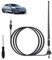 Marine Radio Antenne Flexibel, Gummi Ente Antenne FM/AM, Auto Antennenfuß für Boote Yachten ATVs UTVs, UKW Empfang, wasserdichte Radioantenne, 16 Zoll, inkl. Verlängerungskabel und Montagekit