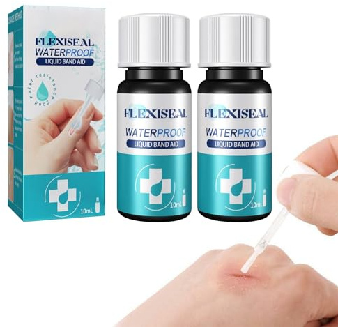 Liquid Plaster,Wound Spray,Liquid Plaster Spray,Liquids Wound Dressing,Waterproof Sprays Plasters for Wounds,Liquids Bandage Sprays,Waterproof Breathable Skin Glue,2pcs