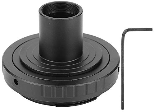 Oumij Anello Adattatore, Anello Oculare, Anello Adattatore in Metallo Oculare per Microscopio con Attacco a T 23,2 mm per Supporti Fotocamera Reflex