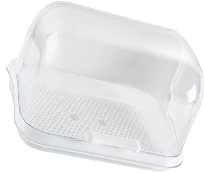 Cabilock Trockenbox Für Babyflaschen Abtropfhalter Für Küche Wasserbecher-Organizer Klare Aufbewahrungshalter Futtertrocknungsbehälter Runder Design-geschirrbehälter