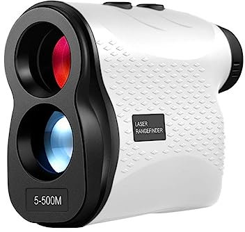 Golf Entfernungsmesser, Entfernungsmesser Golf mit 4 Modi, 6X Vergrößerung, klare & genaue Messung für Golf, Jagd, Messung 500m