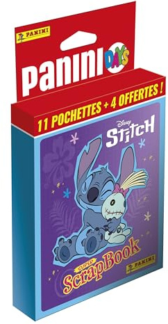 Panini Stitch 2 Mon Super Scrapbook Blister 11 Pochettes + 4 offertes