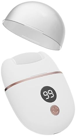 Baoqifong Rasoir Électrique de Callosités pour Pieds | Appareil de Pédicure Électrique avec Lime - Appareil à Batterie Rechargeable avec Affichage, Rasoir-Ponceuse pour Peau Sèche et Morte, Kit
