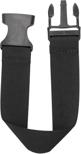 Estensione della cintura portatile per marsupio, estensione della cintura, marsupio, estensione della cintura per marsupio, bagaglio universale e attrezzatura da viaggio, tasche alla moda, colore nero