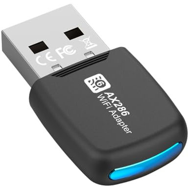 eppfun Adaptador WiFi USB para PC, USB Tarjeta de Red, Compatible Windows11 10