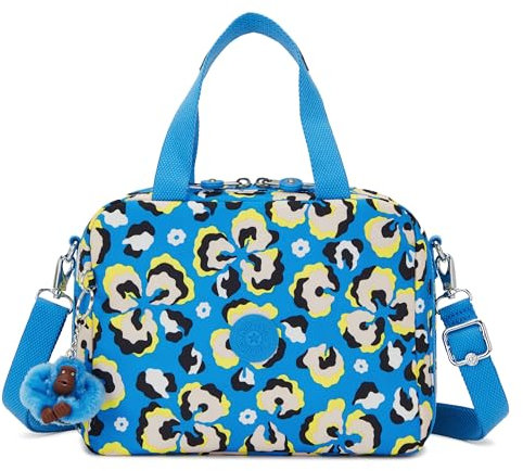 Kipling Miyo, Bolsa Térmica Porta Alimentos, 13.5 x 25 x 20 cm, Leopard Floral