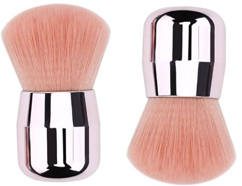 Nail Art Dust Brush,2 PCS Pennello per la Polvere Dell'arte Delle Unghie Spazzola Morbida per Nail Art Nail Art Remover Cleaner Spazzola Unghie per Unghie Polvere Strass Trucco Fondazione