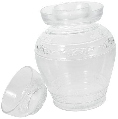 OKUMEYR Barattolo Conservazione Semplice Barattolo Per Sottaceti Coperchio Cucina Contenere Vino