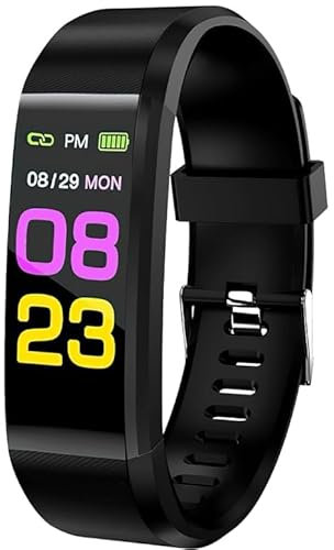 Fitness Tracker Activity Tracker Smart Watch, with Heart Rate Sleep Monitor Step and Calories Counter Blood Pressure Monitor IP67 Waterproof Fitness Watch for Kids Women Men for Android and iOS Phones