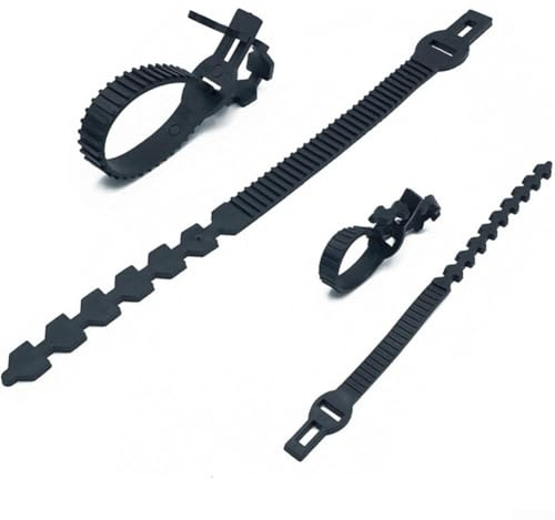 Lot de 10 attaches réglables en caoutchouc robuste pour tuteurage des arbres et plantations dans les jardins urbains et les fermes rurales (600 mm)