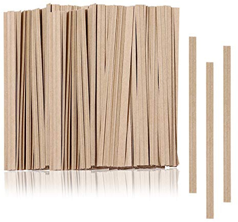Lot de 1000 attaches torsadées en papier kraft de 15,2 cm, couleur naturelle, pliables et réutilisables pour sacs, emballage, jardinage, maison