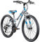 Galano GA20 Mountainbike 24 Zoll Jungen Mädchen Fahrrad für Jugendliche Jugendfahrrad MTB Hardtail Jugend Kinder Fahrrad ab 8 Jahre Mountain Bike 21 Gänge (grau/blau, 30 cm)