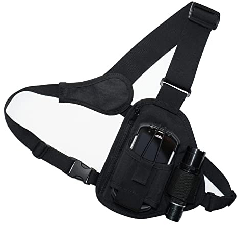 SCH-101Z Scanner Holster Chest Harness, Hands Free Barcode Scanner Holder