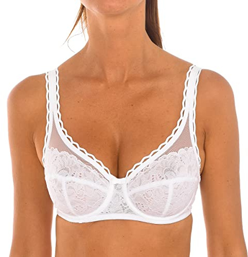 Playtex Femme Avec Armatures Cœur Croisé Féminin Recyclé Soutien-Gorge , Blanc, 115D