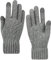 Winter Touchscreen Handschuhe,Warme Winterhandschuhe für Männer,Gestrickt Rutschfester Wollhandschuh Strick Sport Warme Handschuhe für Skifahren Radfahren und SMS (Hellgrau)