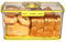 Bread Bin,Bread Bins for Kitchen,Bread Box with Airtight Lid,Bread Storage,Corner Large Bread Bin,Time Recording Bread Container for Homemade Bread,Bagel,Cookies,Bakery Loaf,Fruit,Vegetables (Yellow)