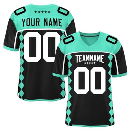 Maillots de Rugby personnalisés avec nom, numéro et Logo Maillots de Football personnalisés pour Adultes, Jeunes et Enfants A02