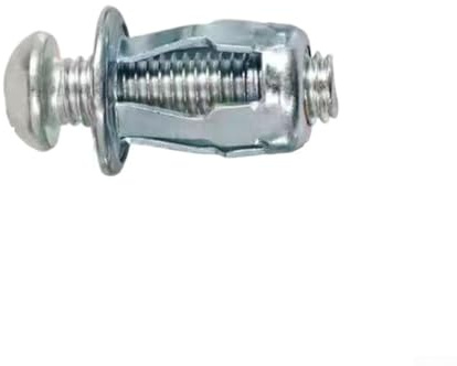 Niceminiwall Ancoraggi di espansione in nylon, 30 pezzi, resistenti bulloni a manicotto in acciaio al carbonio, tasselli per pareti cave, con dado a strappo, design per fissare targhe, lampadari (M6 x