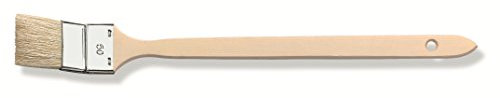 Color Expert 81663510 - Pincel radiador (calidad profesional, importación, cerdas blancas, 35 mm)